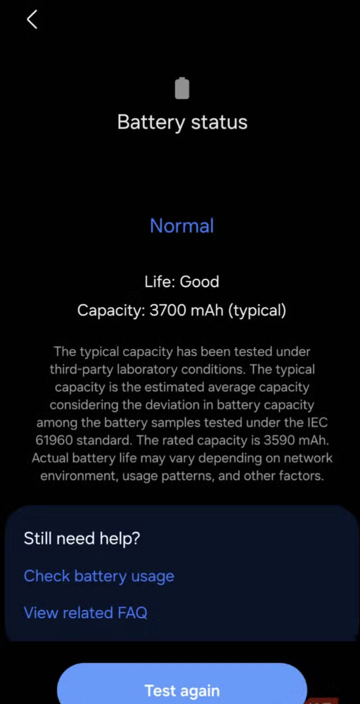 For Samsung Galaxy Users (Official Diagnostic)